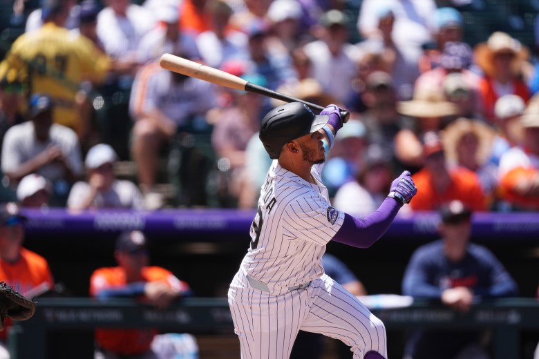 Thairo Estrada sacudió su segundo tablazo de la temporada para igualar duelo ante Astros