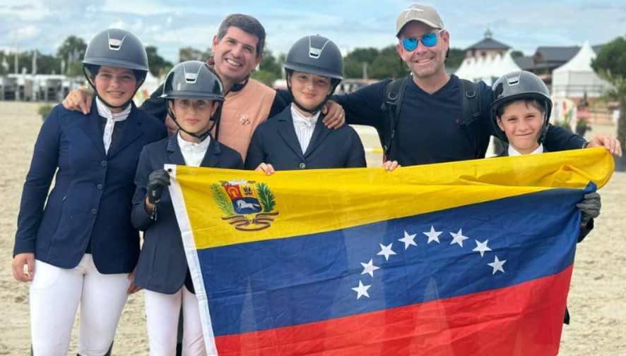 Venezuela conquistó el Mundial Infantil de Clubes Ecuestre