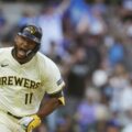 Jackson Chourio dejó en el terreno a los Dodgers