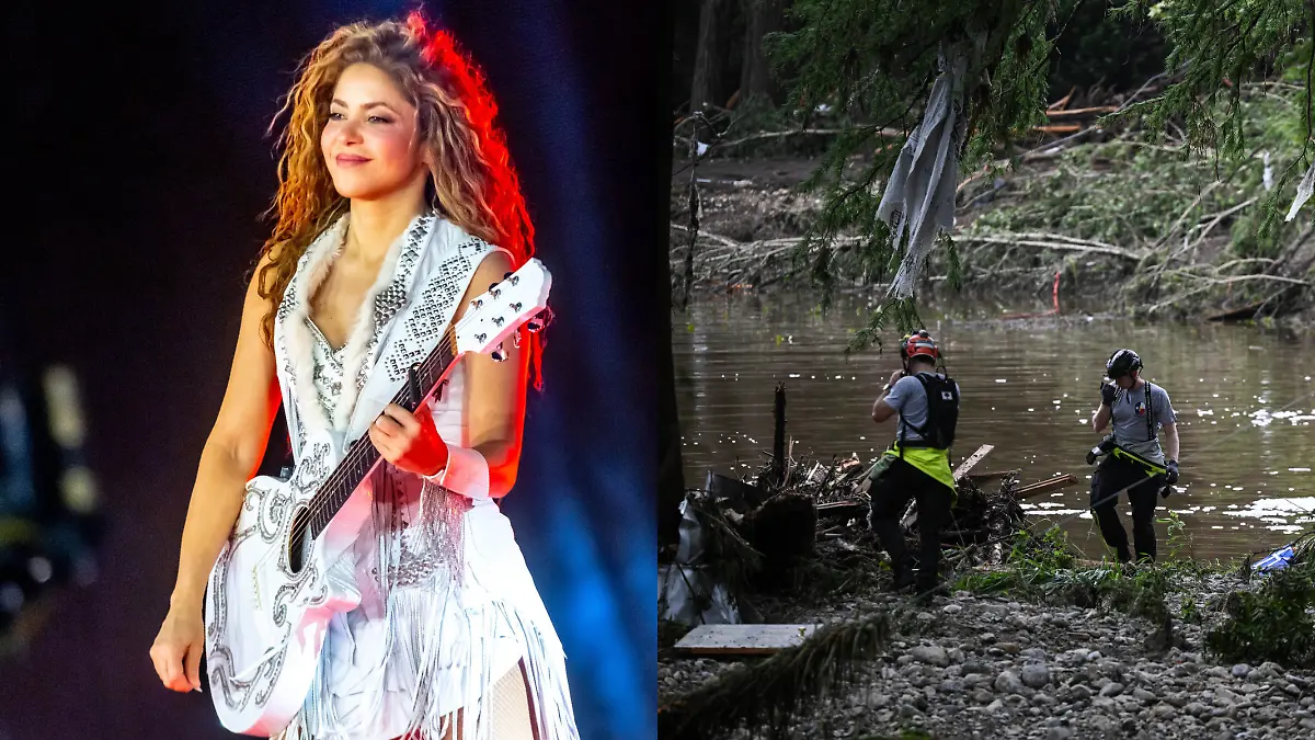 Shakira donará parte de los ingresos de su show en Texas a las víctimas por inundaciones