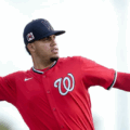 Andry Lara hizo su debut en Grandes Ligas con los Nacionales de Washington