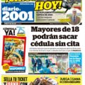 Titulares de la prensa nacional para este jueves 10 de julio