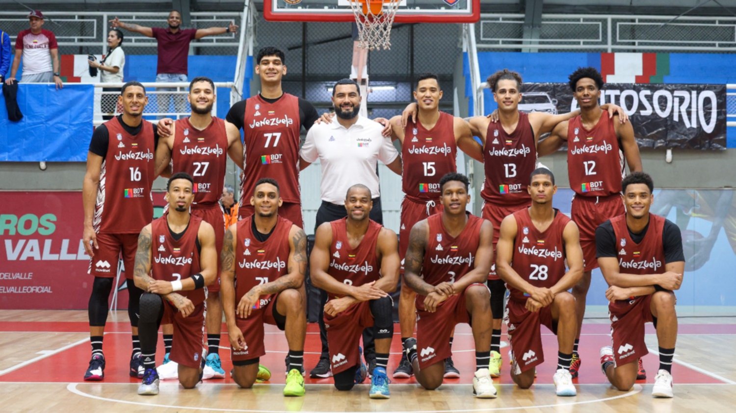 La Vinotinto de las alturas presenta convocatoria de 12 jugadores para la AmeriCup 2025