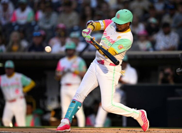 Luis Arráez logró récord de imparables consecutivos en su carrera