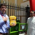 La Basílica de Nuestra Señora del Rosario de Chiquinquirá celebra la instalación de un DEA