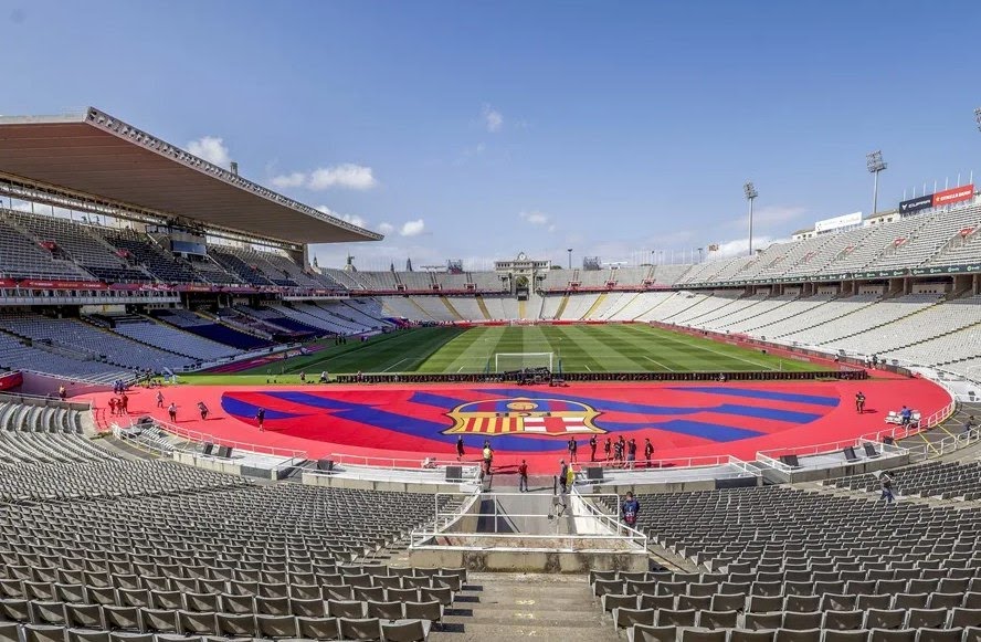 Barcelona acuerda jugar en Montjuic si el Camp Nou no está listo en septiembre