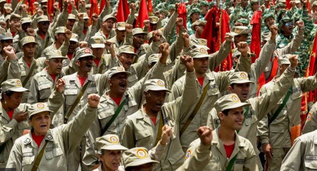 Presidente Maduro anunció nuevas estructuras de defensa comunal miliciana y que el alistamiento militar será permanente