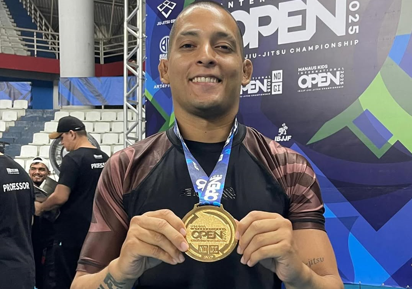 El zuliano Diego Silva se coronó en el Manaus International Open IBJJF 2025