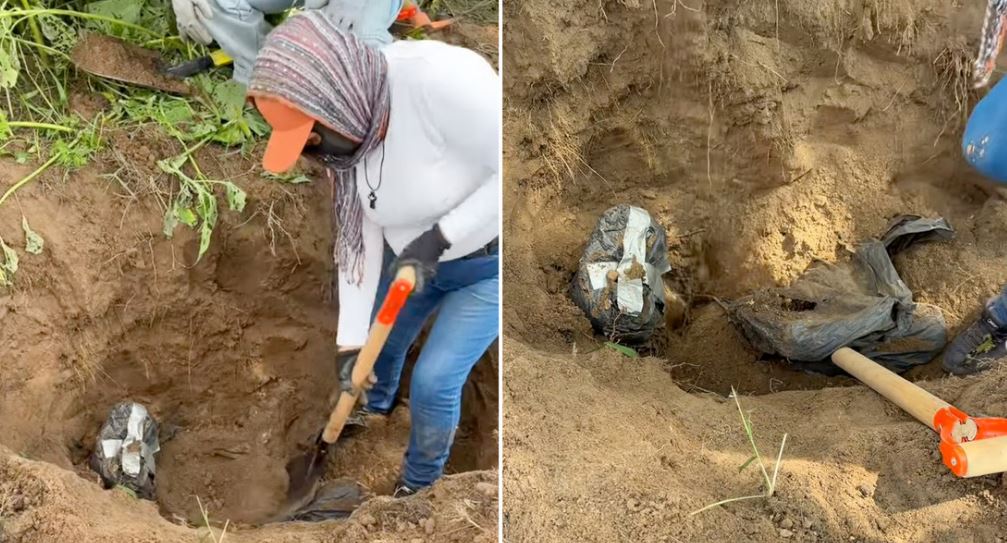 Hallaron 61 bolsas con restos humanos en un "cementerio clandestino" en México
