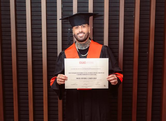 Nicky Jam recibió doctorado honoris causa en Barranquilla