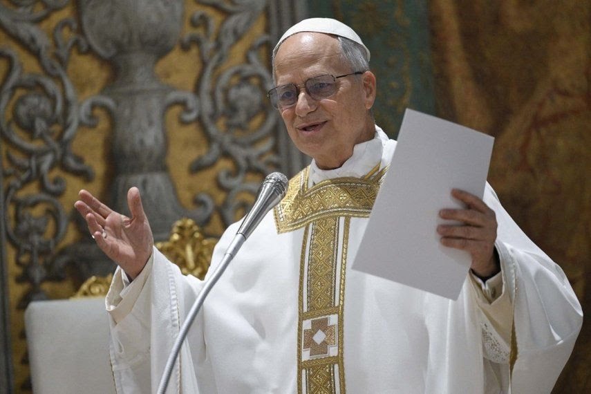 Papa León XIV aboga por el respeto a las aspiraciones de israelíes y palestinos