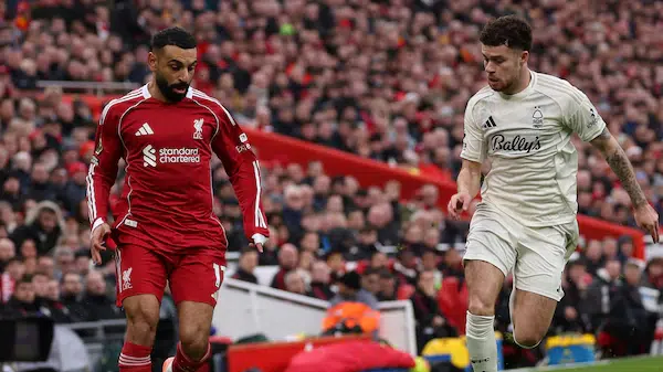 Liverpool sigue sin arrancar: Cayó 0-3 ante Nottingham Forest