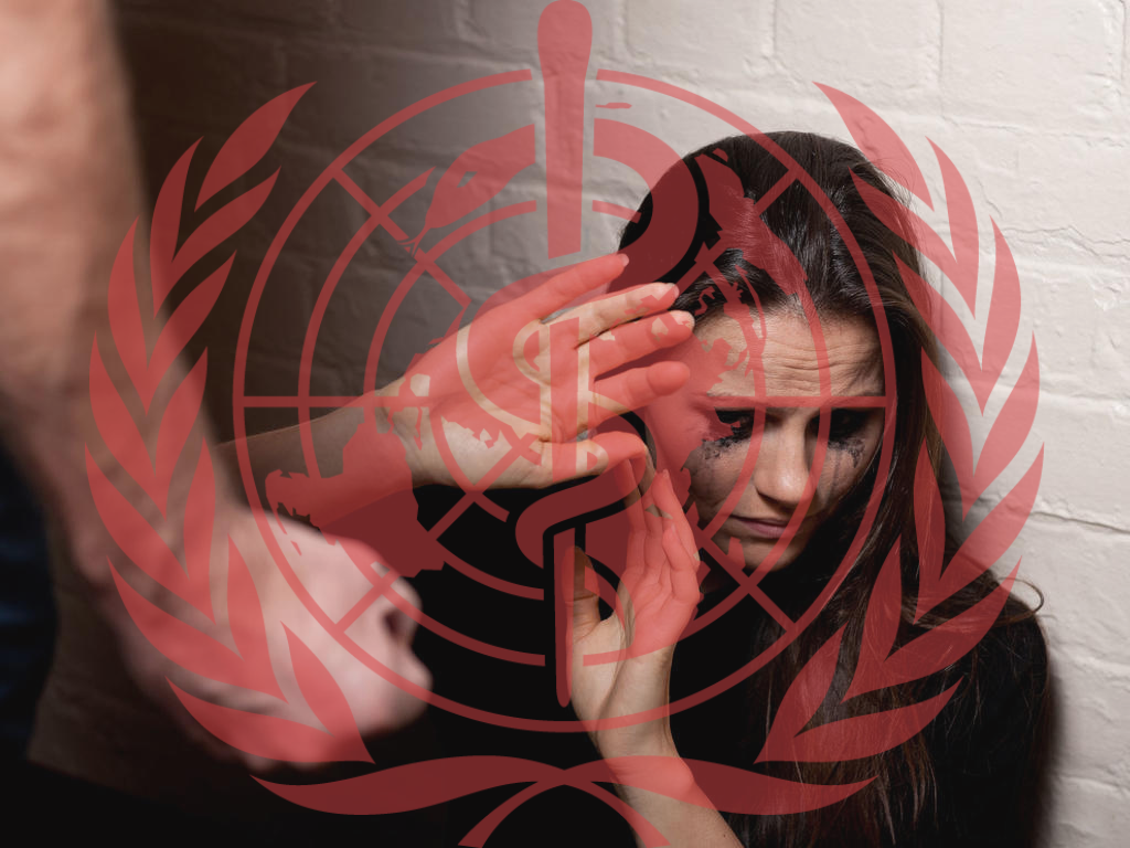La OMS reporta que una de cada tres mujeres ha sufrido violencia doméstica o sexual