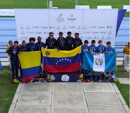 Récord nacional y un nuevo oro para Venezuela con Santiago Quintero en relevo 4x400