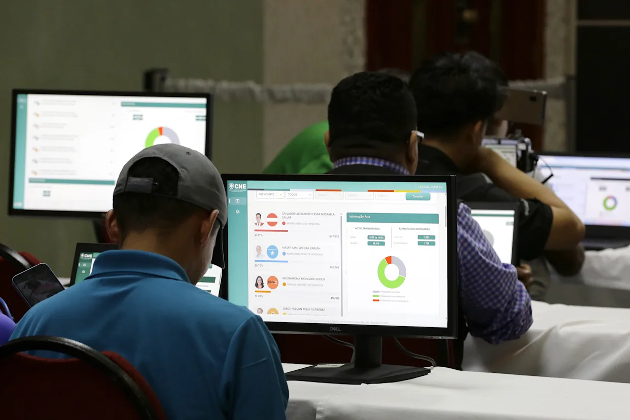 Partido oficialista exige al CNE nulidad del escrutinio presidencial en Honduras ante el retraso en la emisión de los resultados