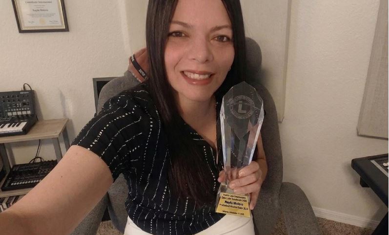 Naylu Molero sigue sumando éxitos internacionales