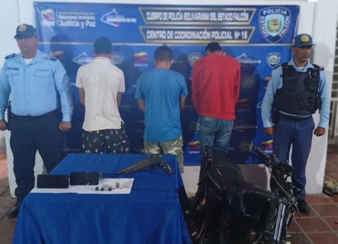 Desmantelada banda de micro traficantes en Mene de Mauroa