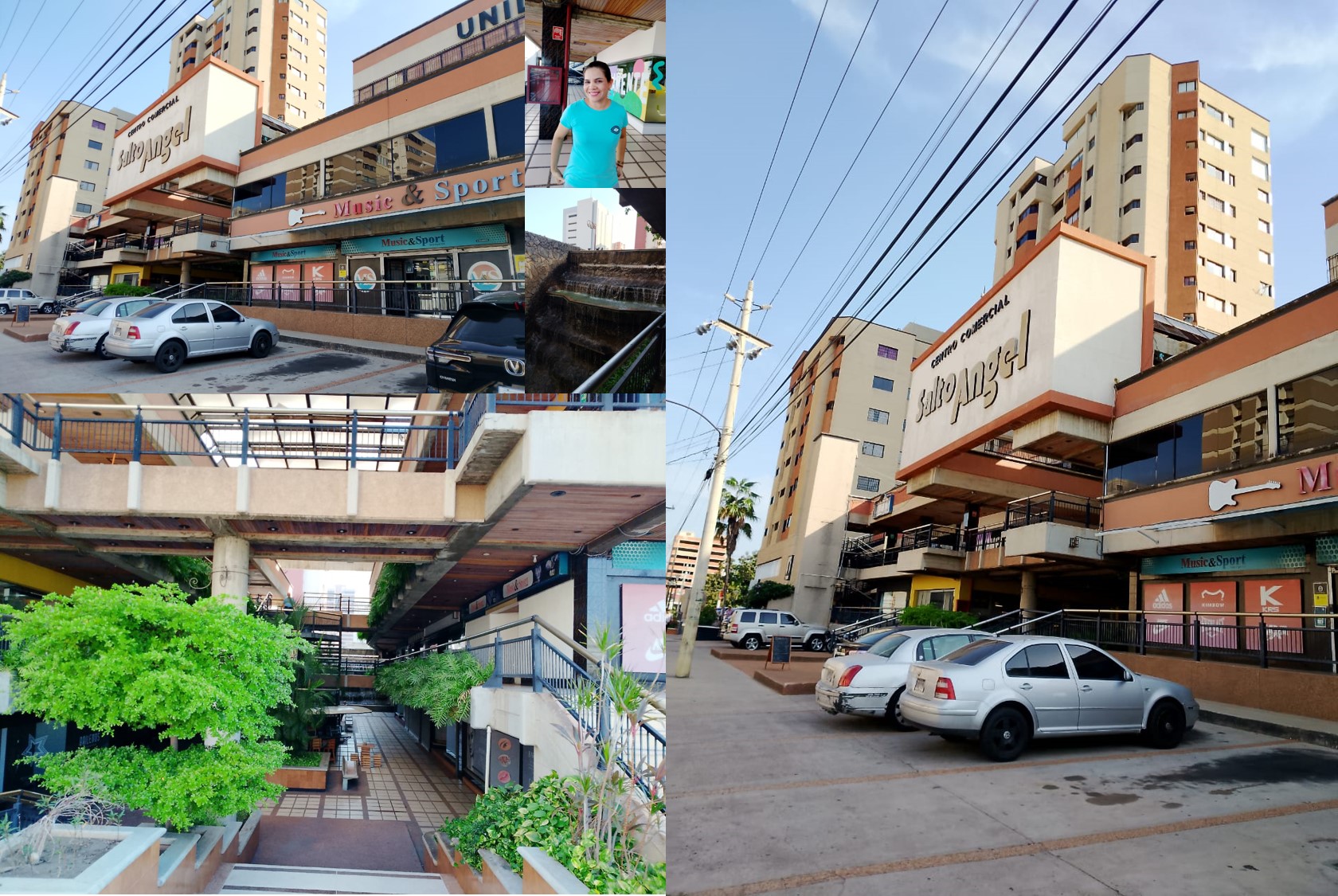 La voz de la cascada, llena de paz el espíritu en el Centro Comercial Salto Ángel de Maracaibo