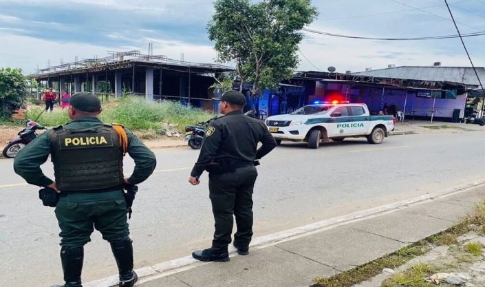 Un policía muerto y otro herido dejó tiroteo en una calle de Cúcuta