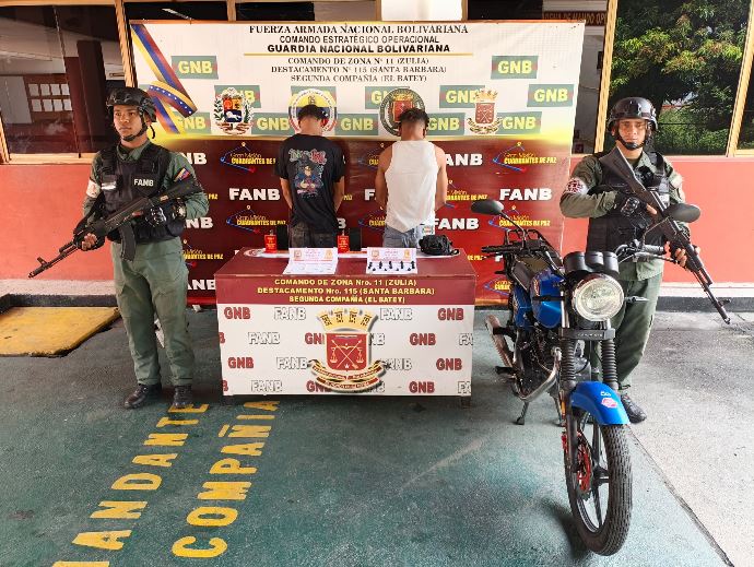 Dos detenidos por la GNB en Sucre: Desmantelado centro de microtráfico