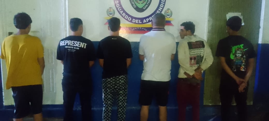 Polisur detiene a varios ciudadanos tras riña campal en Ciudadela Rafael Caldera