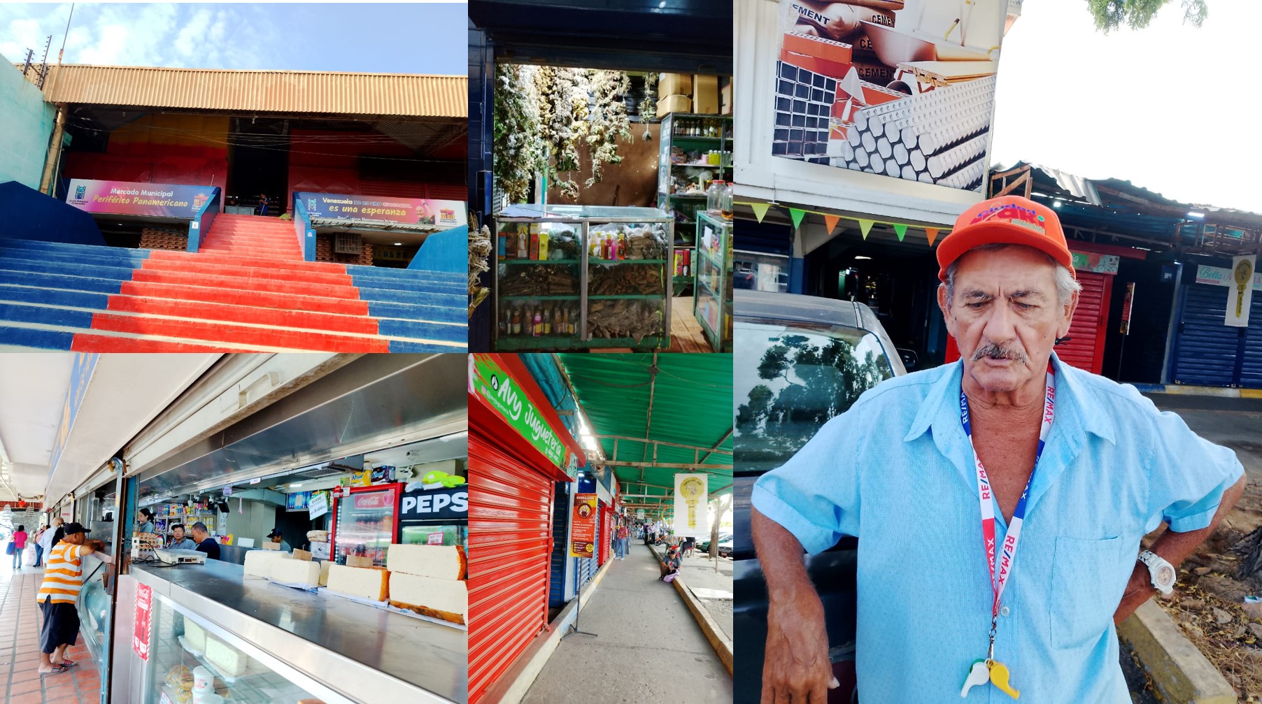 Mercado periférico de La Limpia: El mundo en un queso
