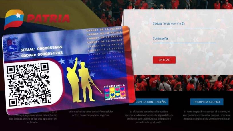 Doble pago en Patria: Sigue la entrega de Amor Mayor y el Bono Único Familiar