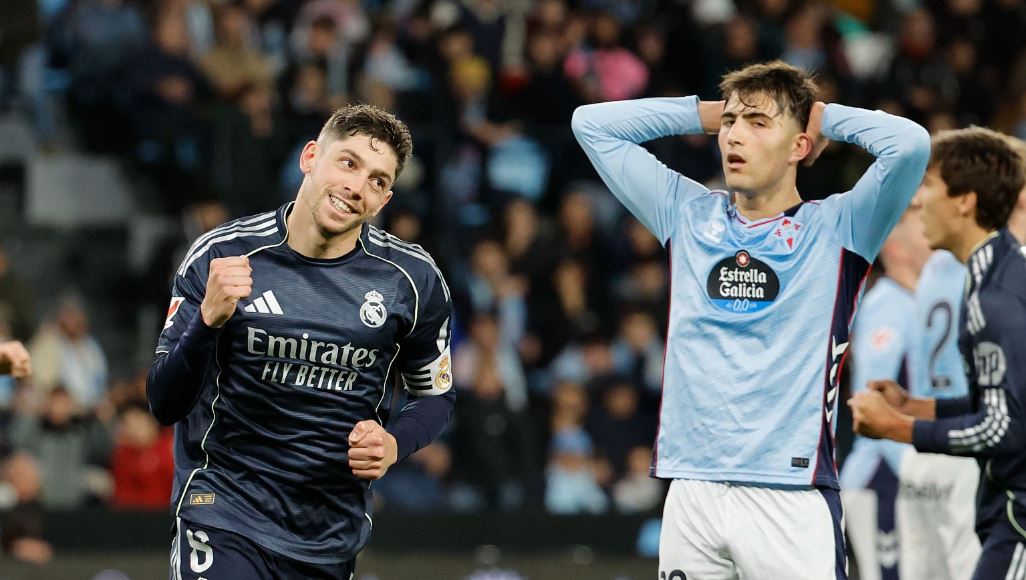 Real Madrid logra un triunfo agónico ante el Celta de Vigo