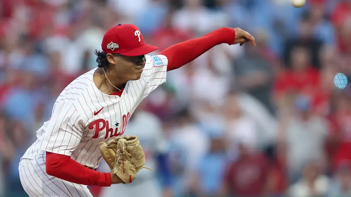 Luzardo brilla en la lomita en blanqueada de los Filis ante Gigantes