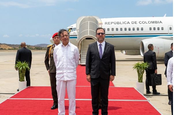 Llegó Petro a Venezuela