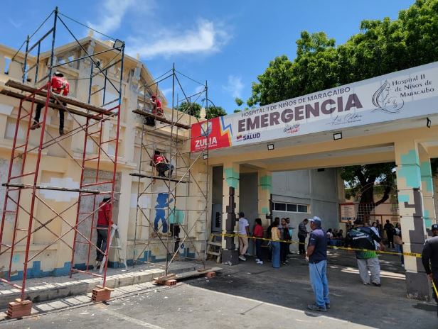 “El Zulia fortalece su red pediátrica con la rehabilitación integral del Hospital de Niños de Veritas”: Gobernador Luis Caldera