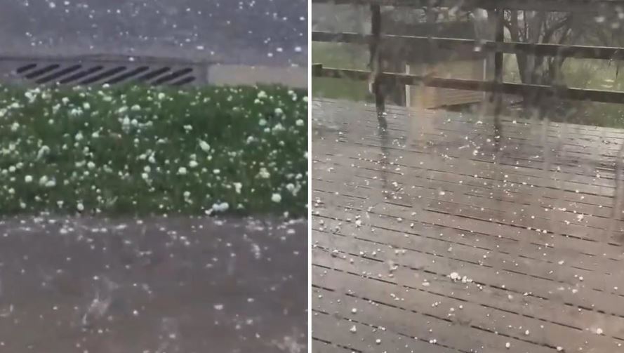 Granizada azotó a EEUU