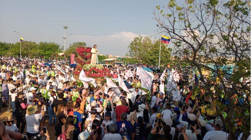 Llegó Jesús de la Divina Misericordia a Grano de Oro