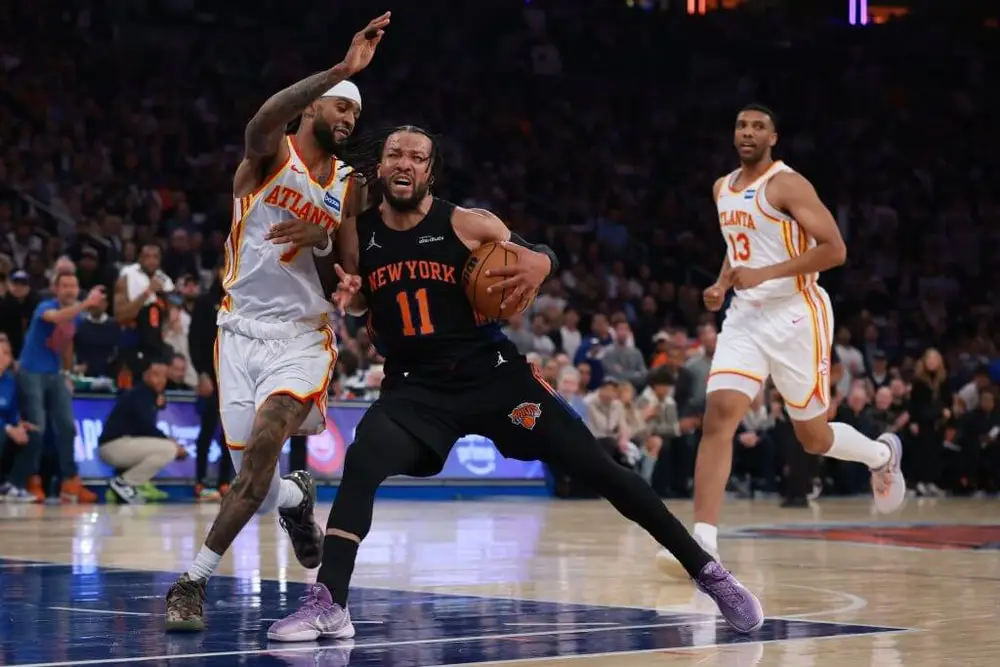 Los Knicks retoman ventaja en los playoffs tras aplastar a Hawks