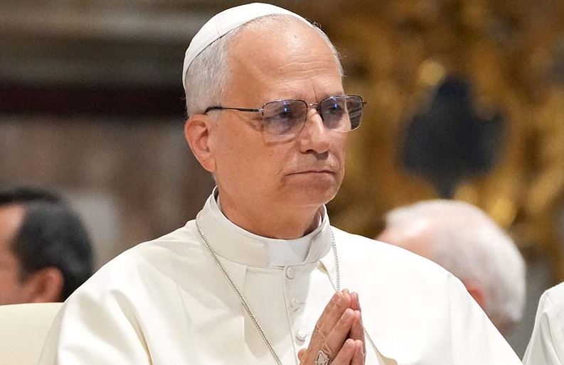 El papa León XIV recibió la 