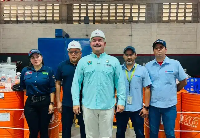 Gobernación del Zulia entrega materiales para la reparación de 180 transformadores en alianza con Ministerio de Energía Eléctrica y Corpoelec