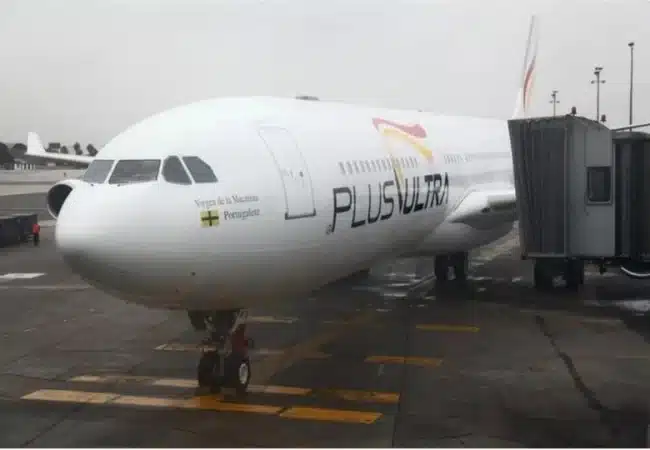 Plus Ultra reanudará sus vuelos entre Venezuela y España este martes 30-Jun: Se utilizará el Aeropuerto Arturo Michelena de Valencia