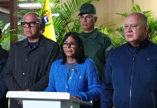 "Venezuela no está sola": Delcy Rodríguez agradece solidaridad internacional tras la emergencia