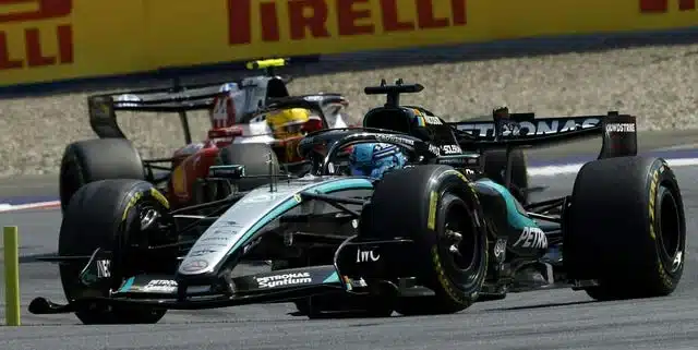 Russell frena el dominio de Antonelli con una victoria magistral en Austria