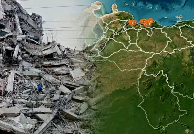 Servicio Geológico de EEUU eleva al 84% la probabilidad de una réplica fuerte tras el "doblete sísmico" en Venezuela