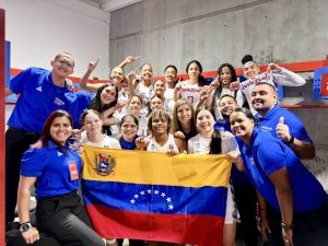 ¡Histórico! Venezuela clasifica por primera vez al Mundial de Baloncesto Femenino U19