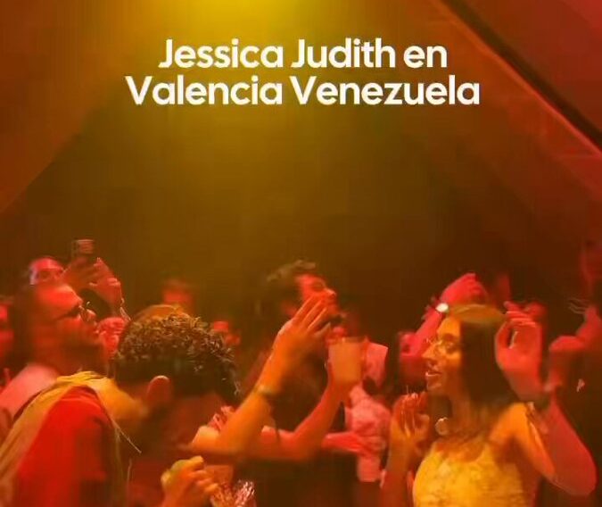 Jess Judith asiste al lanzamiento del álbum de Yorghaki en Venezuela