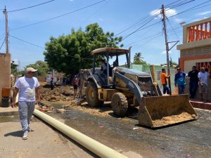 Gobernación del Zulia e Hidroven iniciaron sustitución de colectores en el oeste de Maracaibo como parte del Plan Rector de Aguas Servidas
