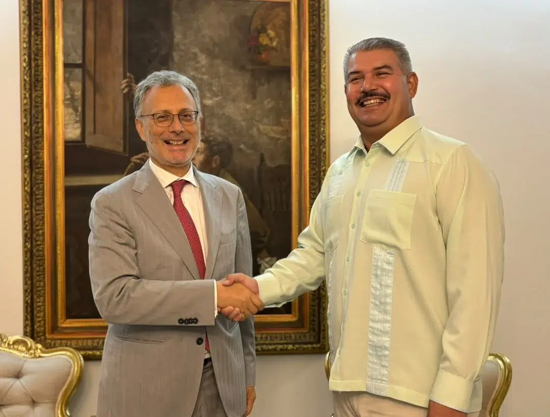 Gobernador Luis Caldera y el embajador de Italia trazan nueva agenda de cooperación para el Zulia