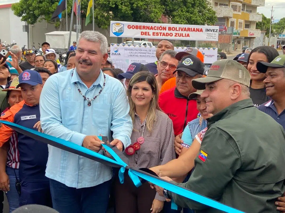 Reasfaltados, demarcados e iluminados: Gobernación del Zulia rehabilitó más de 5 kilómetros de vialidad en Machiques de Perijá