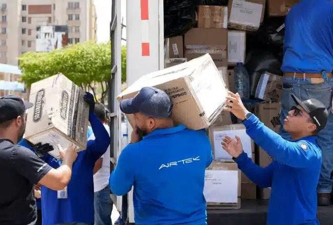 Airtek se suma a los esfuerzos de apoyo para las familias afectadas por el terremoto en Venezuela