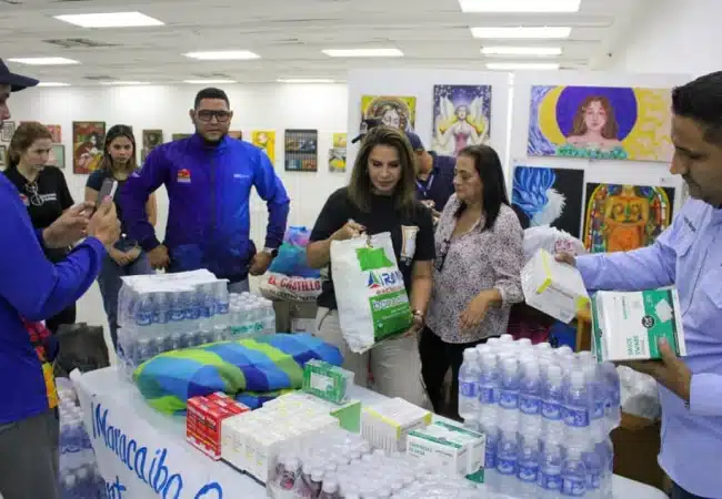 ‎Ana Clara Barboza de Di Martino: "Maracaibo se activó en los centros de acopio"