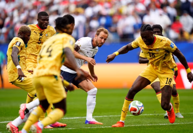 Inglaterra y Ghana empatan sin goles en un cierre vibrante por el Grupo L del Mundial