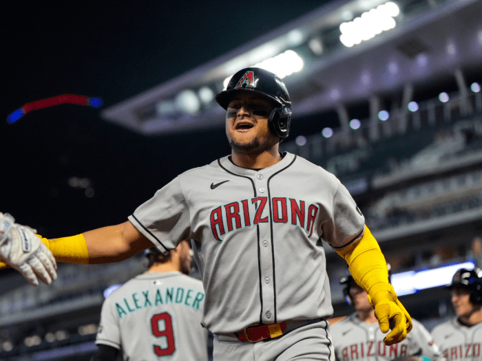 Gabriel Moreno conectó su quinto jonrón de la temporada en caída de Cascabeles ante Marlins