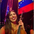 La zuliana Ivette Gómez tocará el violín ante el Papa León XIV en el Santiago Bernabéu